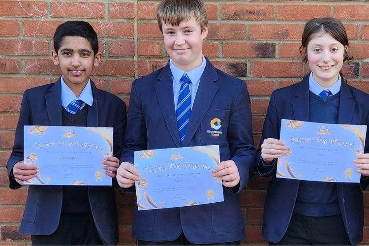 Celebrating Our Year 8 Writing Stars!